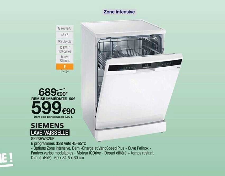 lave-vaisselle siemens