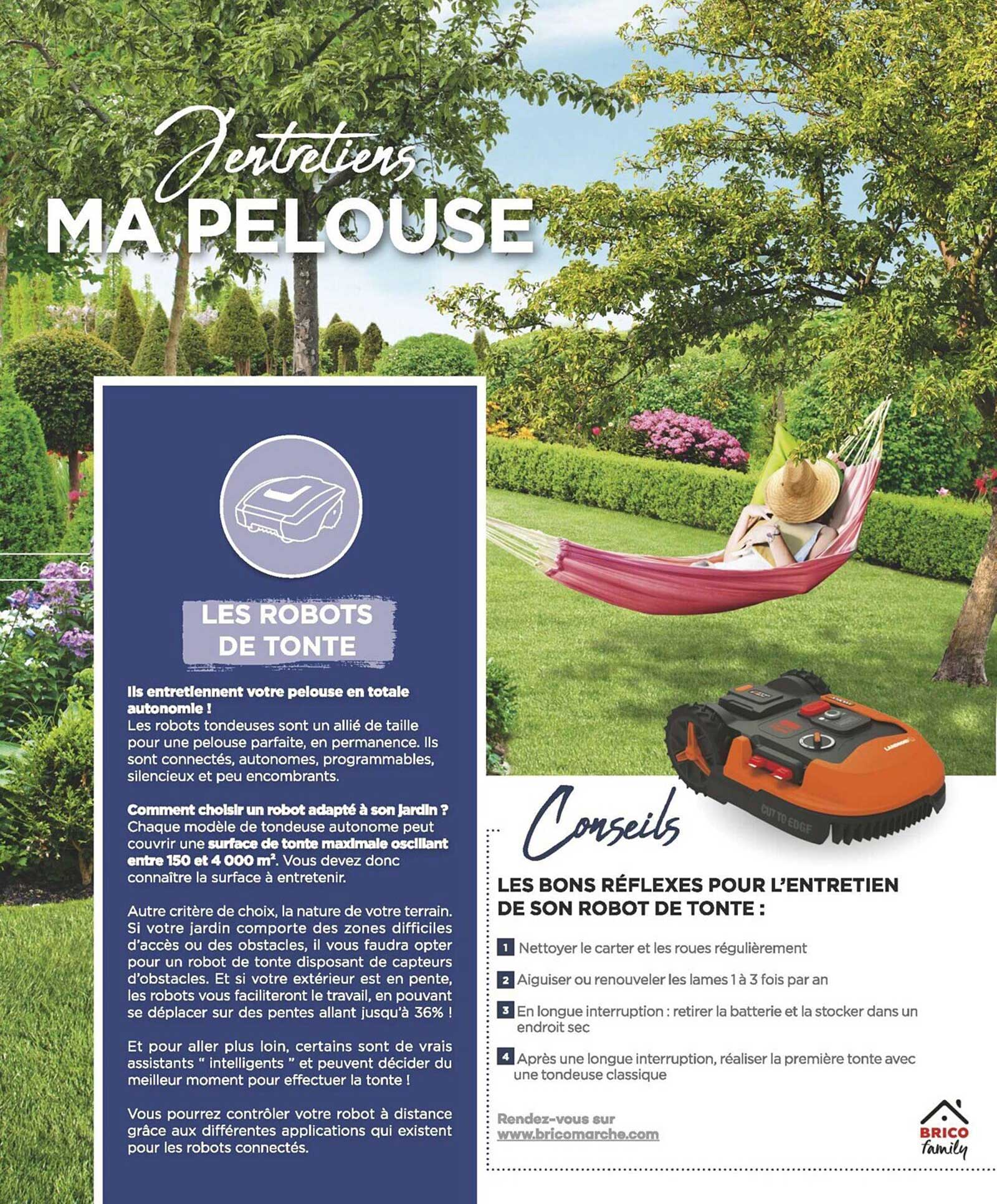 les robots de tonte
