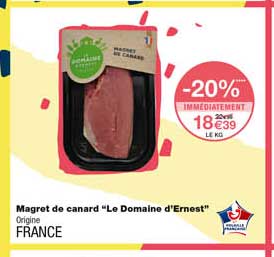 magret de canard "le domaine d'ernest"
