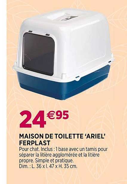 maison de toilette "ariel" ferplast