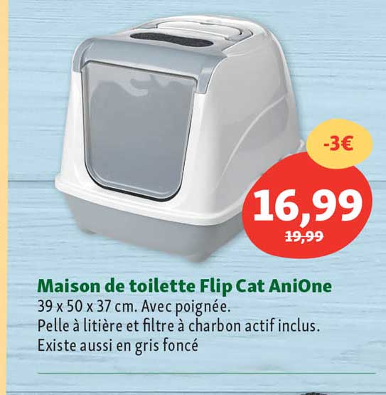 maison de toilette flip cat aniOne