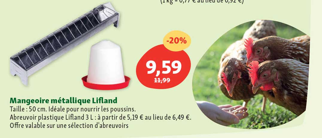 mangeoir métallique lifland