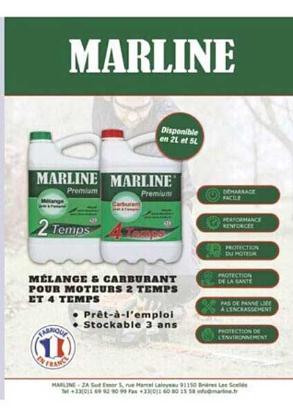 mélange & carburant pour moteurs 2 temps et 4 temps