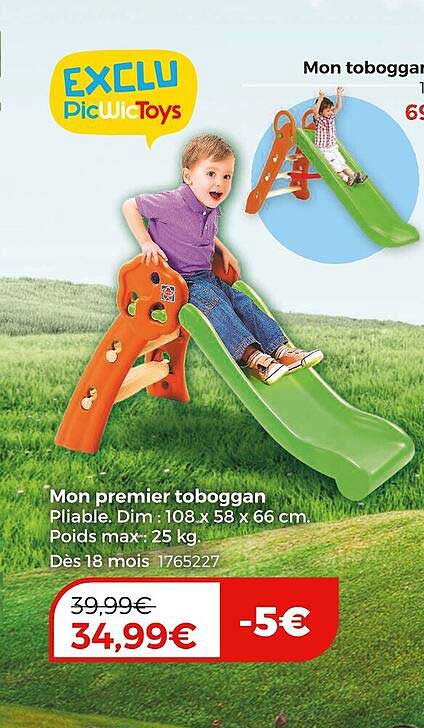 mon premier toboggan