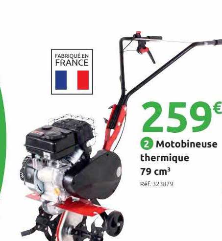 motobineuse thermique 79 cm3