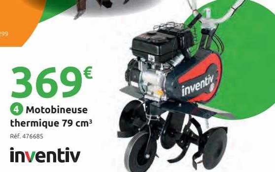 motobineuse thermique 79 cm3 inventiv