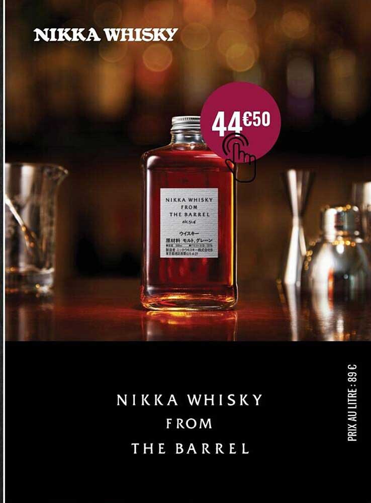 nikka whisky form the barrel
