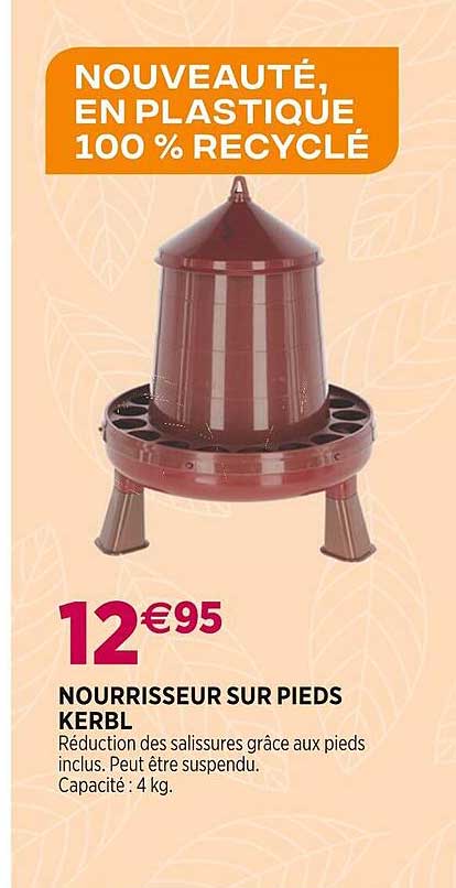 nourrisseur sur pieds kerbl