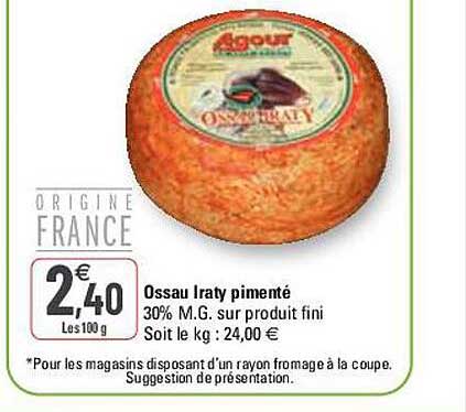 ossau iraty pimenté