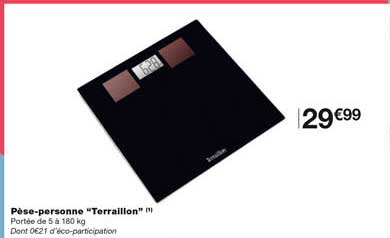 pèse-personne "terraillon"
