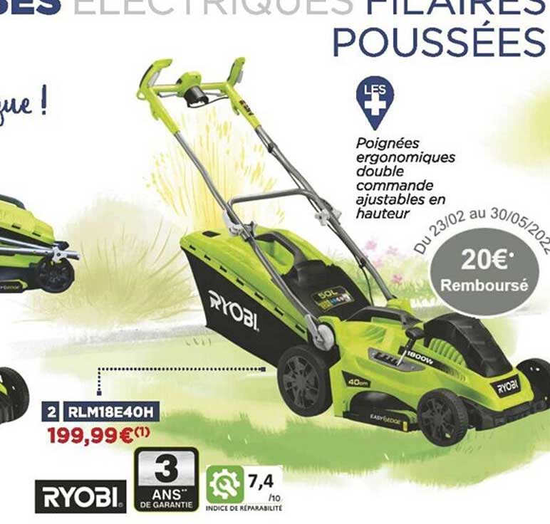 Rlm18e40h Ryobi