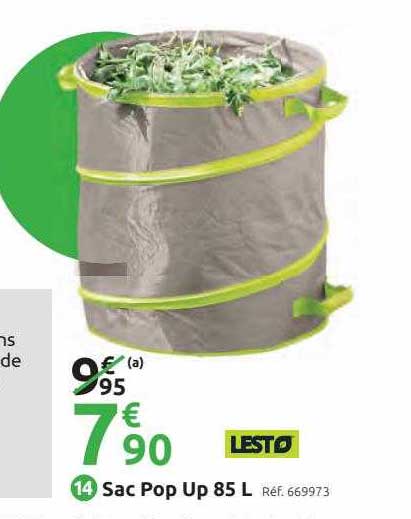 sac pop up 85 l lest