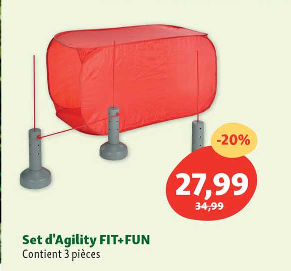set d'agility fit+fun
