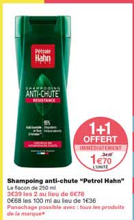shampoing anti-chute "pétrol hahn"