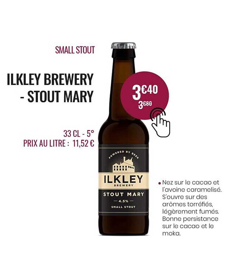 small stout ilkley brewery stout mary