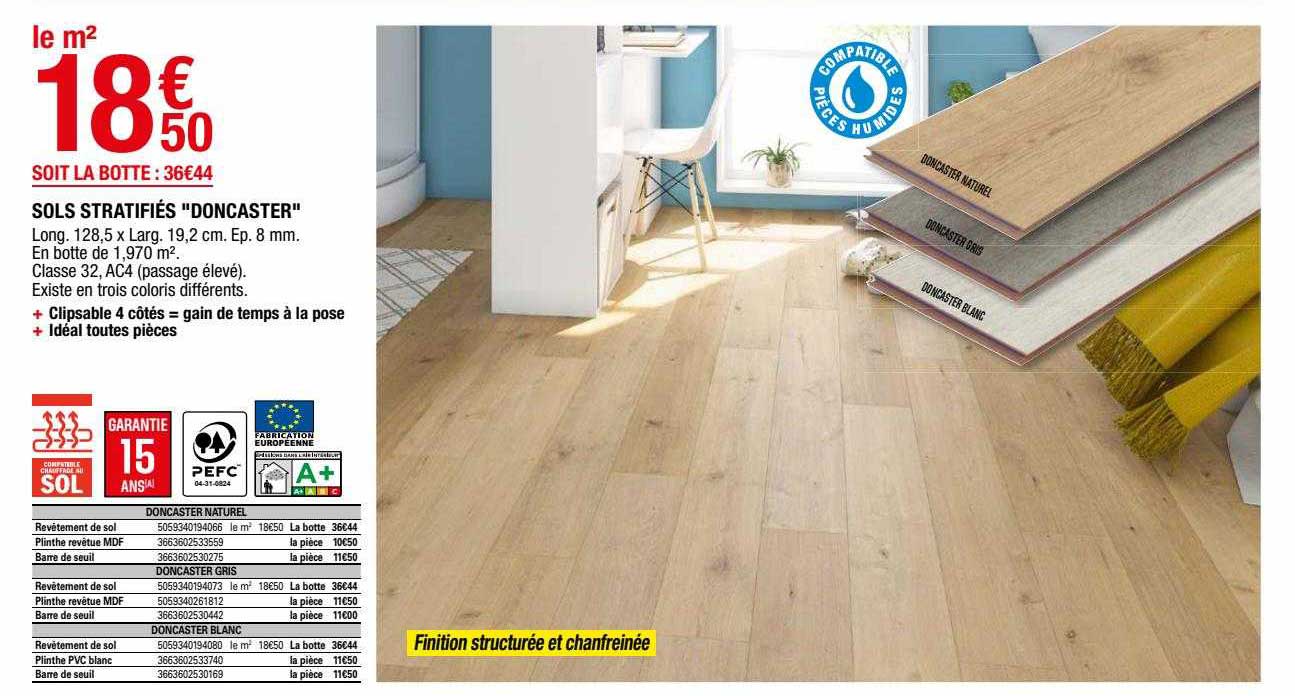 Sols Stratifiés "doncaster"