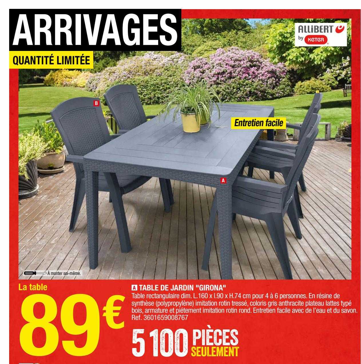 Table De Jardin "girona"