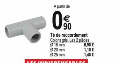 té de raccordement