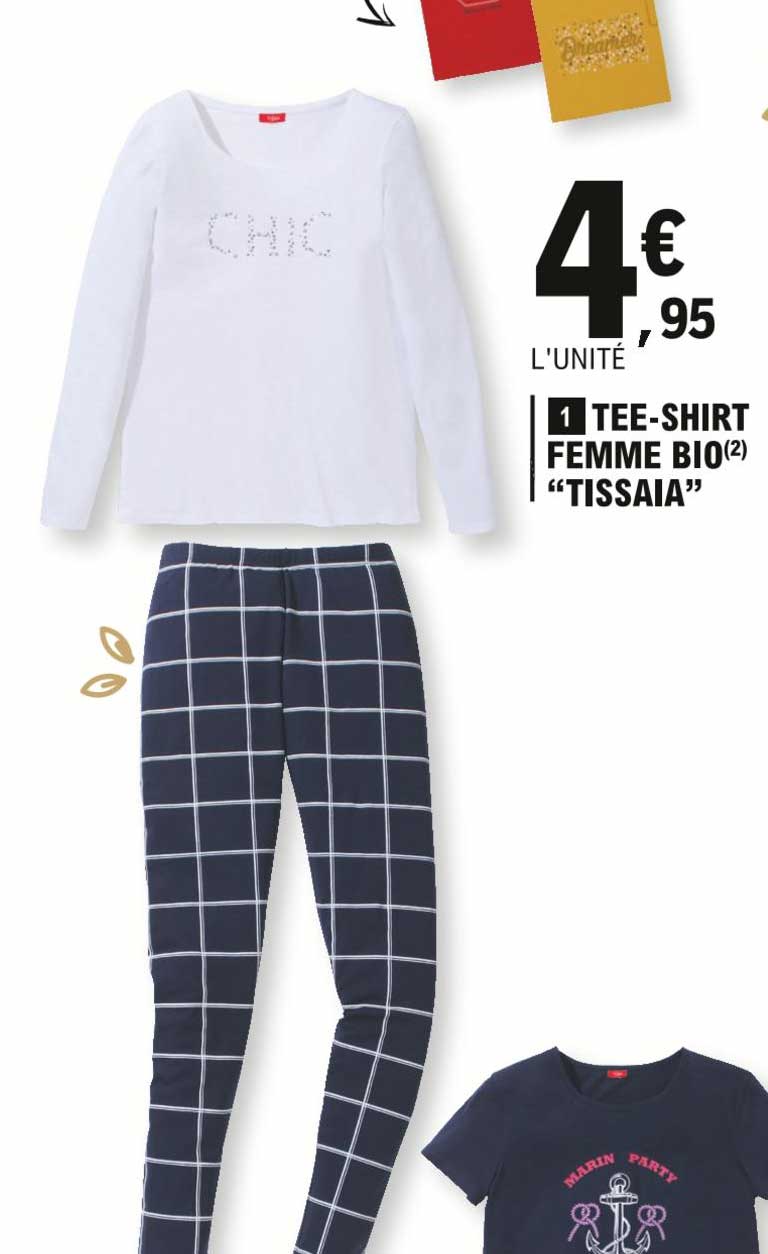 tee-shirt femme bio "tissaia"