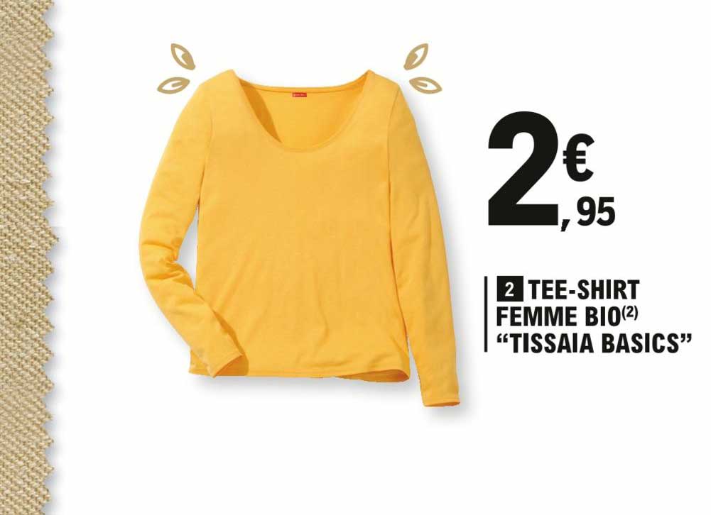 tee-shirt femme bio "tissaia basics"