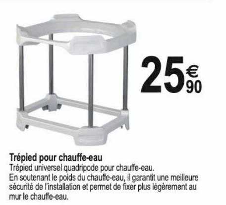 trépied pour chauffe-eau