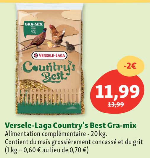 versele-Laga country's best gra-mix