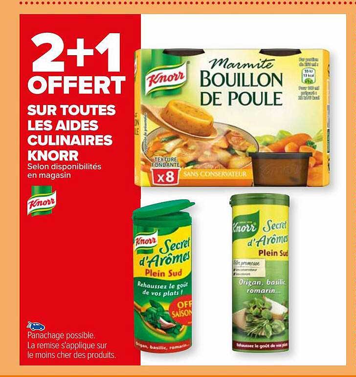 les aides culinaires knorr