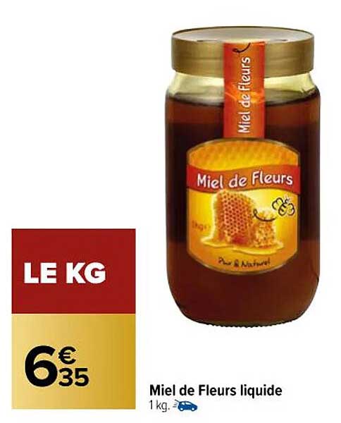 Miel De Fleurs Liquide
