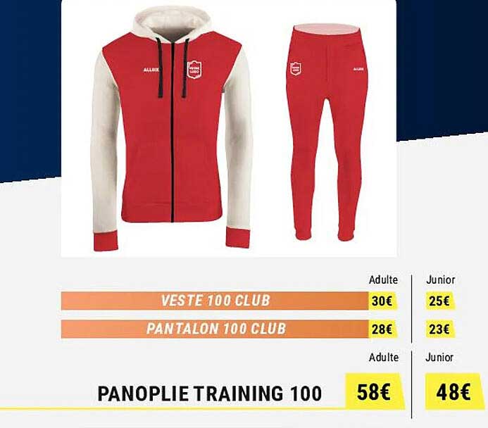 Panoplie Training 100