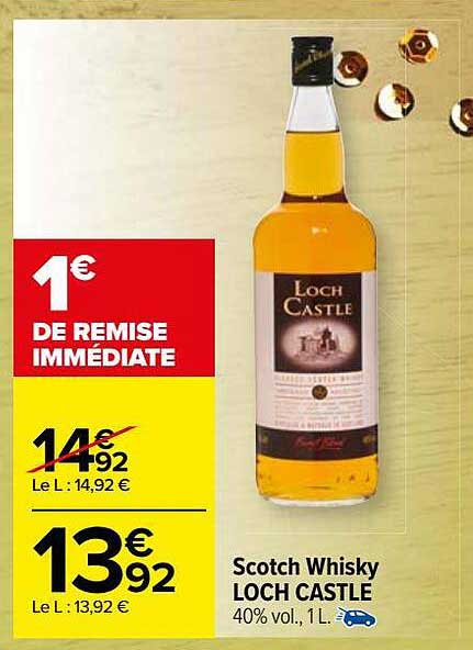 scotch whisky loch castle