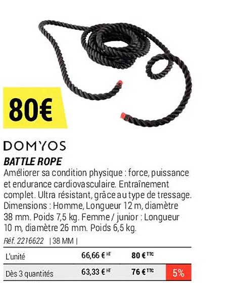 battle rope domyos