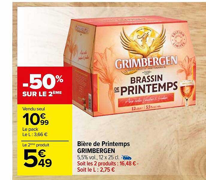 Bière De Printemps Grimbergen