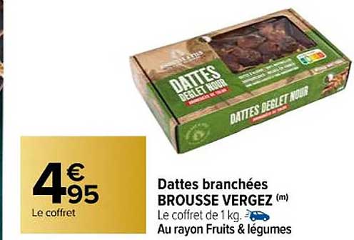 Dattes Branchées Brousse Vergez
