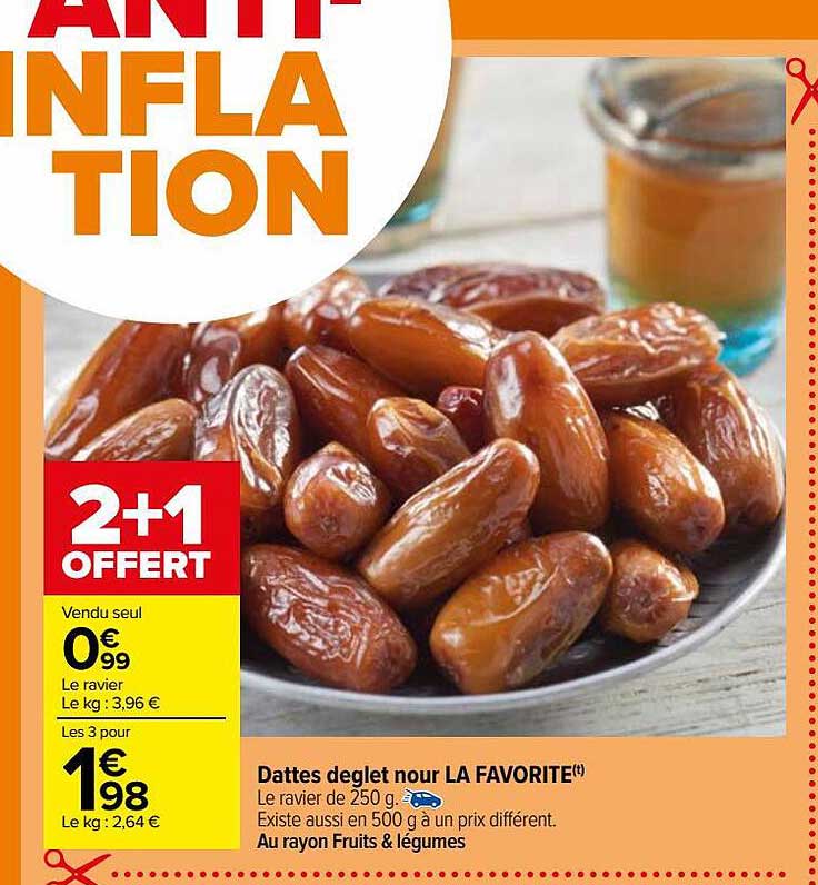 dattes deglet nour la favorite