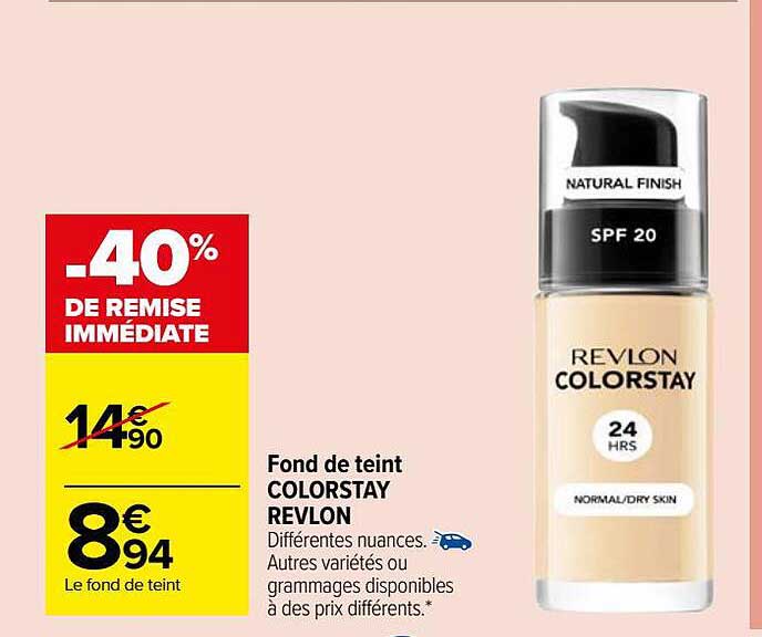 fond de teint colorstay revlon