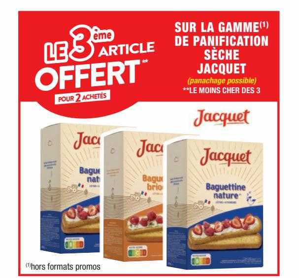 La Gamme De Panification Sèche Jacquet