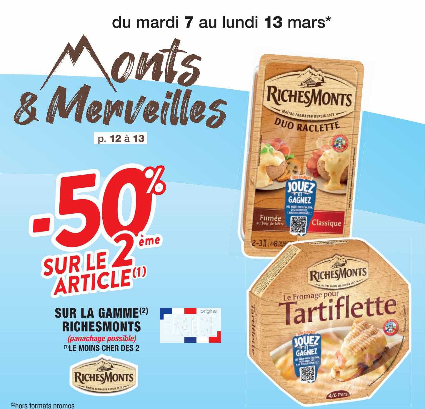 la gamme riches monts