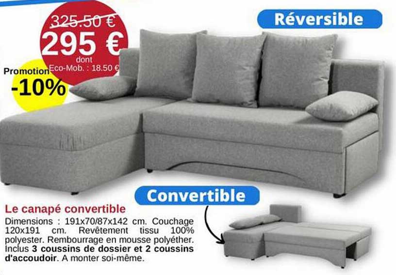 Le Canapé Convertible