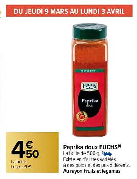 Paprika Doux Fuchs