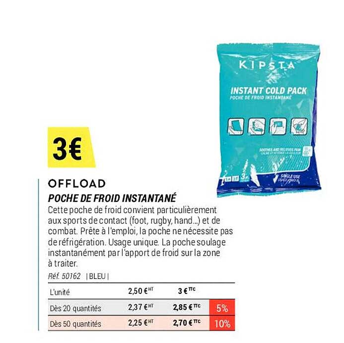 Poche De Froid Instantané Offload
