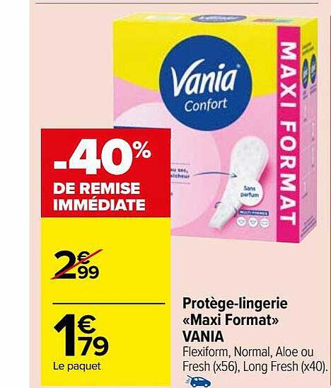 protège-lingerie «maxi format» vania