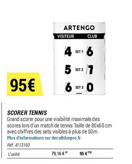 scorer tennis