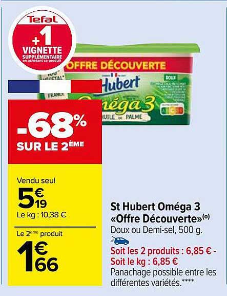 St Hubert Oméga 3 «offre Découverte»