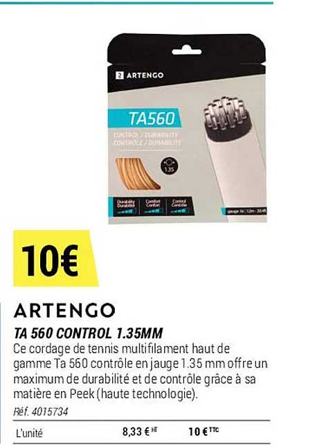 ta 560 control 1.35 mm artengo