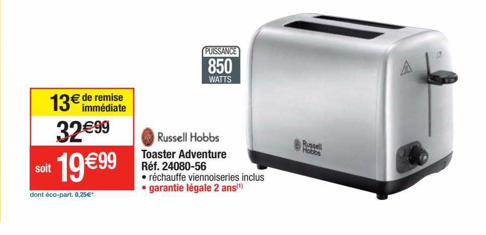 toaster adventure russell hobbs