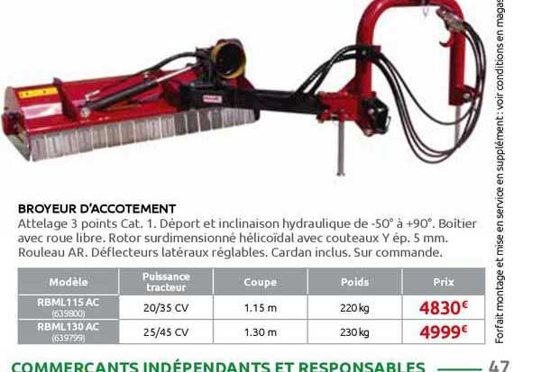 broyeur d'accotement