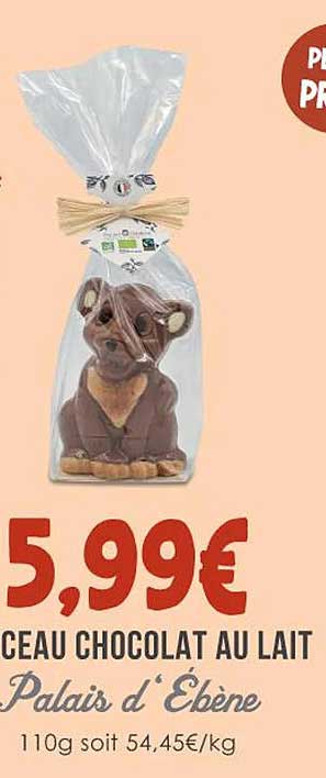 Ceau Chocolat Au Lait Palais D'ébène