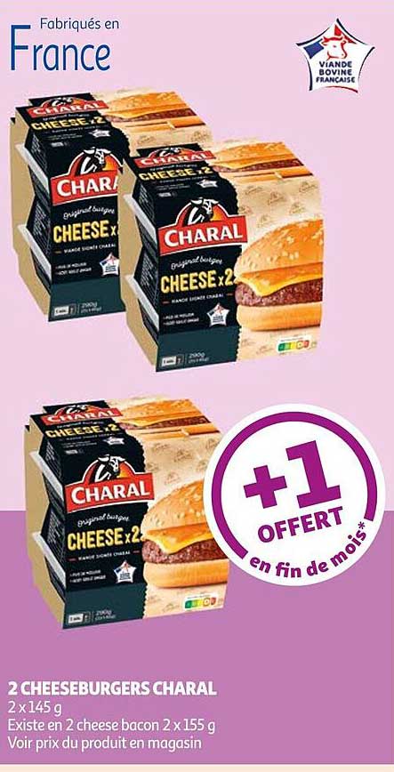 2 Cheeseburgers Charal