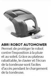 abri robot automower