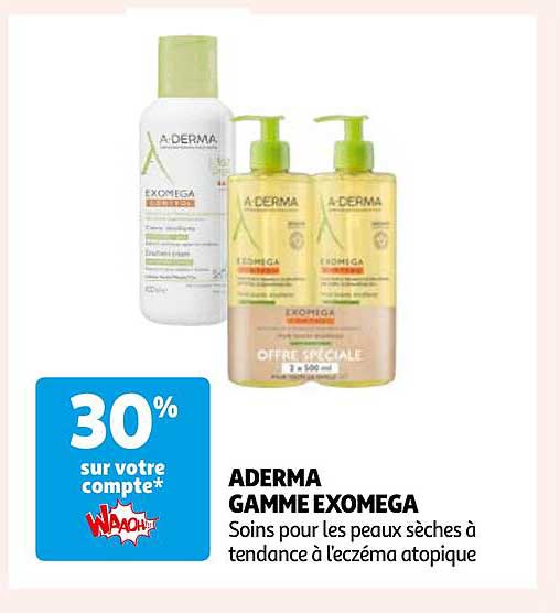aderma gamme exomega